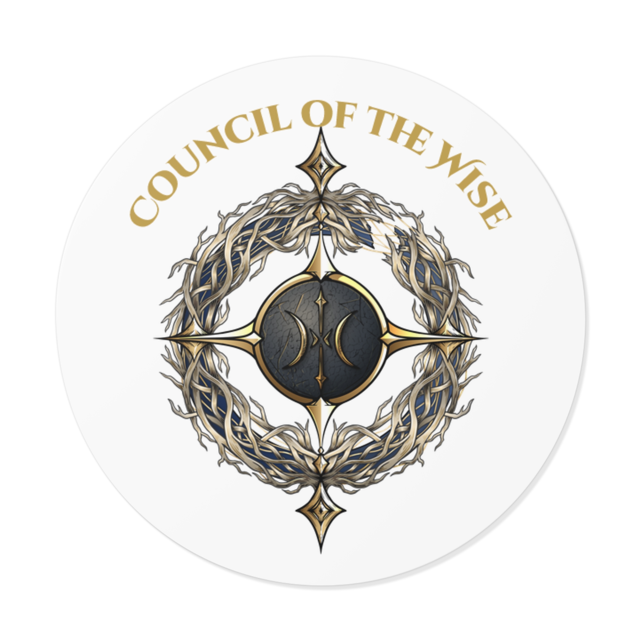 Official Council of the Wise Insignia Sticker - Image 5