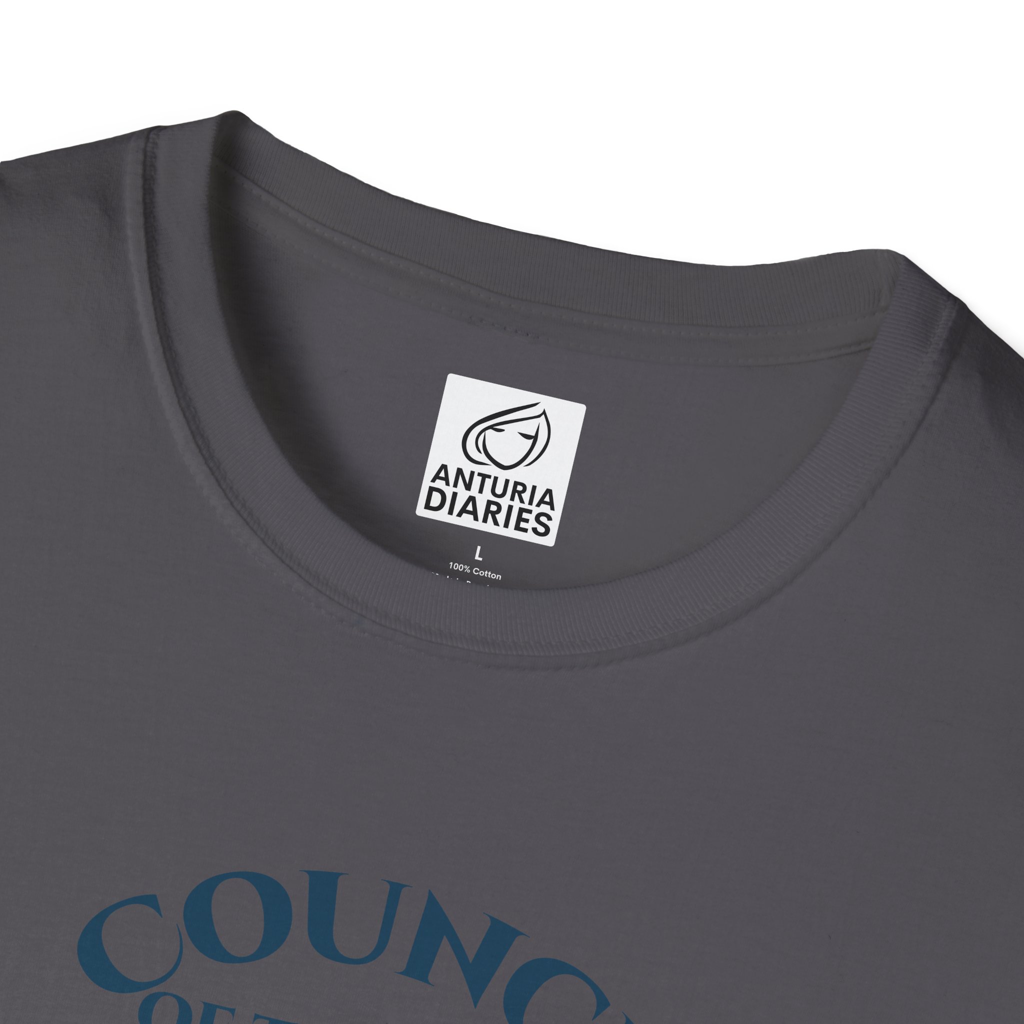 Council of the Wise Symbol T-Shirt – Anturia Fantasy Graphic Tee - Image 65