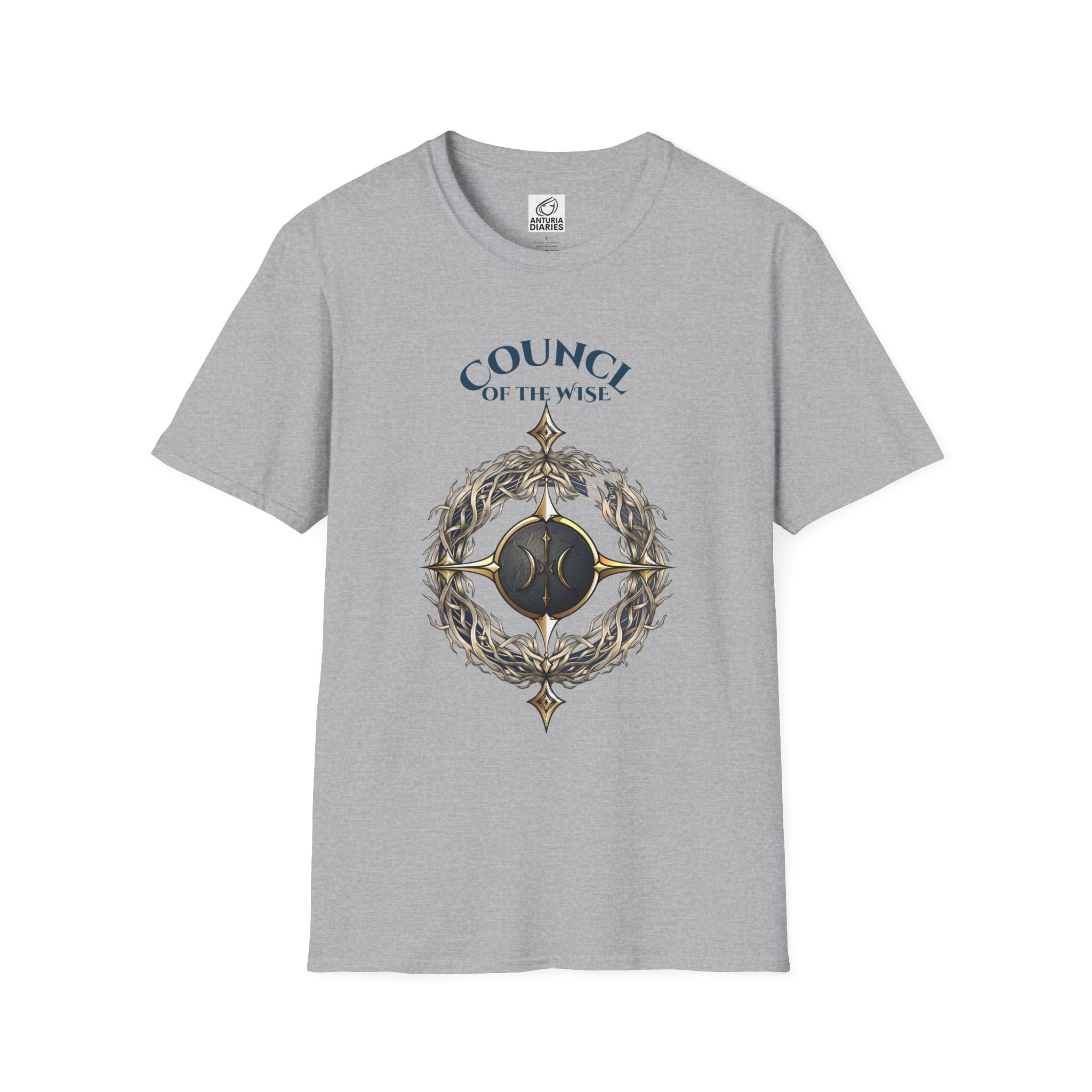 Council of the Wise Symbol T-Shirt – Anturia Fantasy Graphic Tee - Image 39