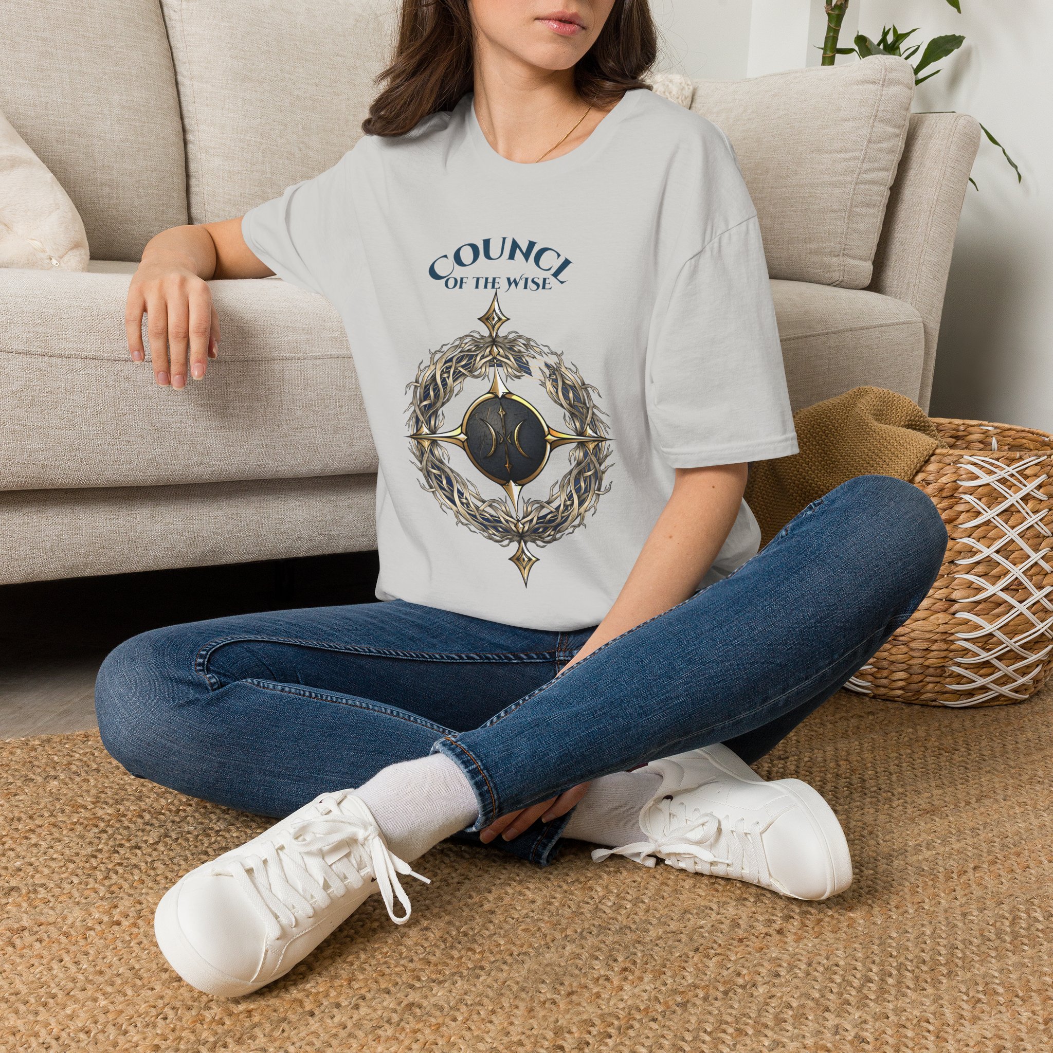 Council of the Wise Symbol T-Shirt – Anturia Fantasy Graphic Tee - Image 35