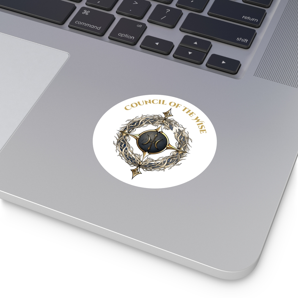 Official Council of the Wise Insignia Sticker
