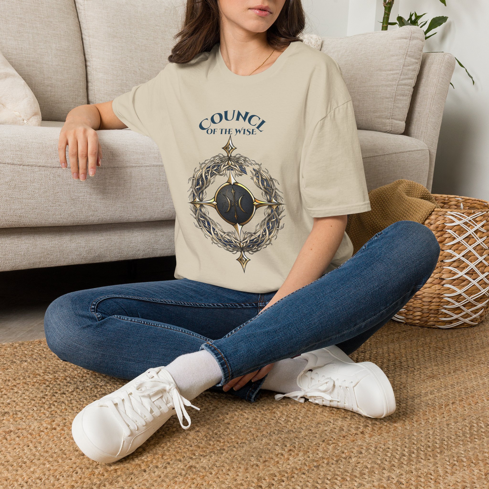 Council of the Wise Symbol T-Shirt – Anturia Fantasy Graphic Tee - Image 27