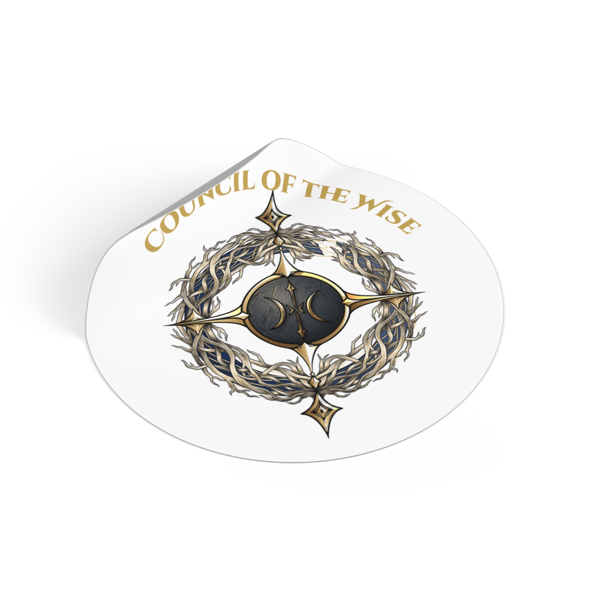 Official Council of the Wise Insignia Sticker - Image 6