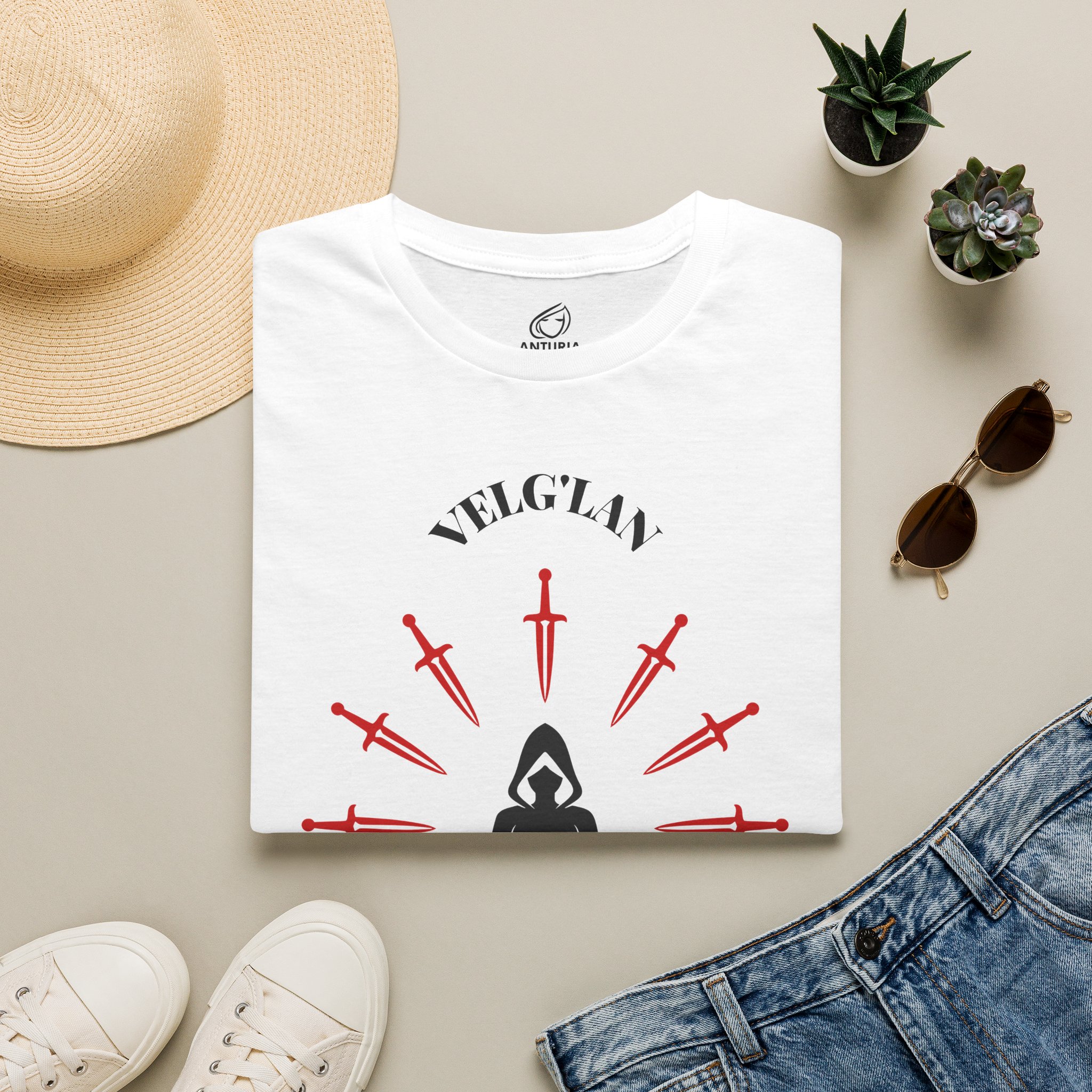 Velg'lan Symbol T-Shirt – Anturia Fantasy Graphic Tee - Image 11