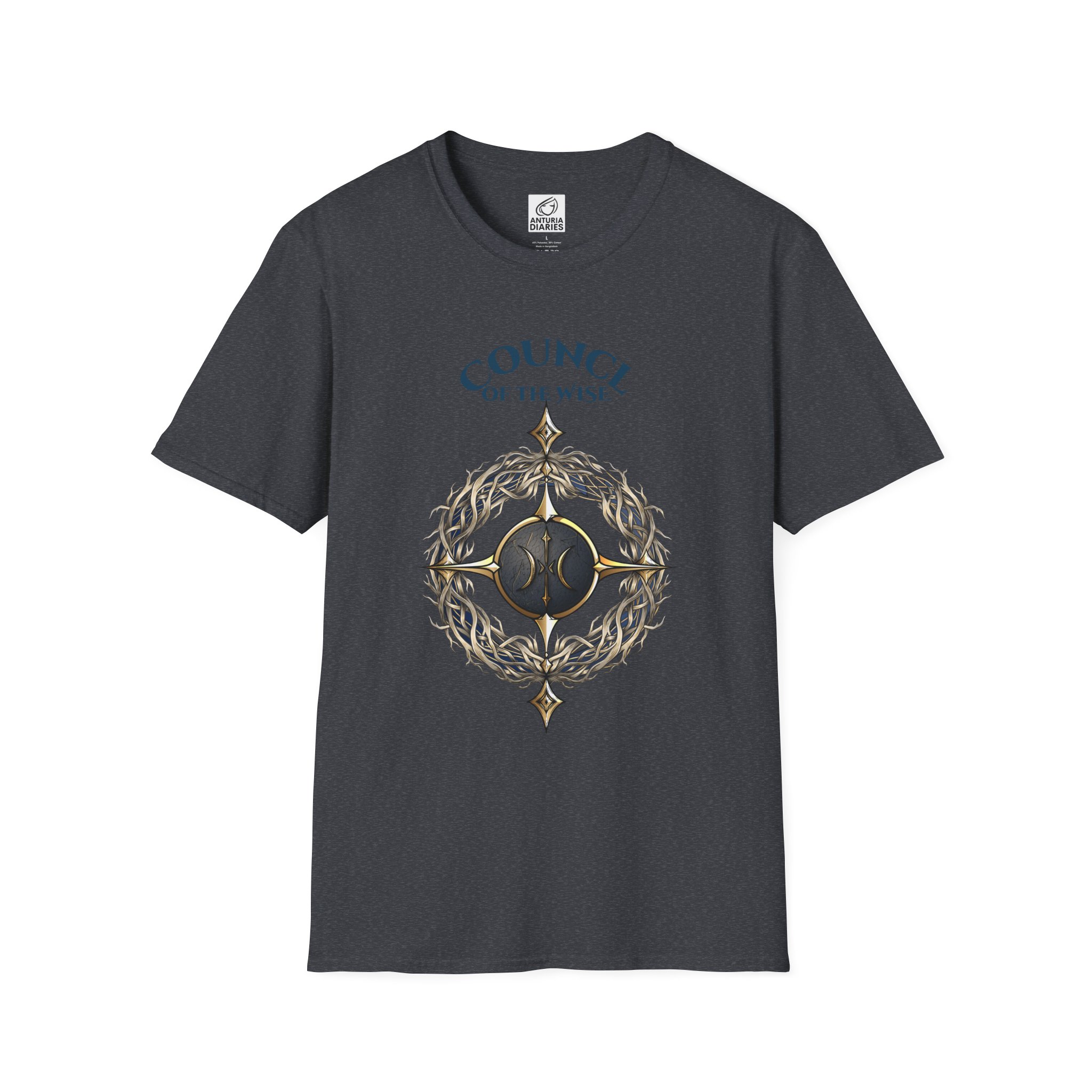 Council of the Wise Symbol T-Shirt – Anturia Fantasy Graphic Tee - Image 71