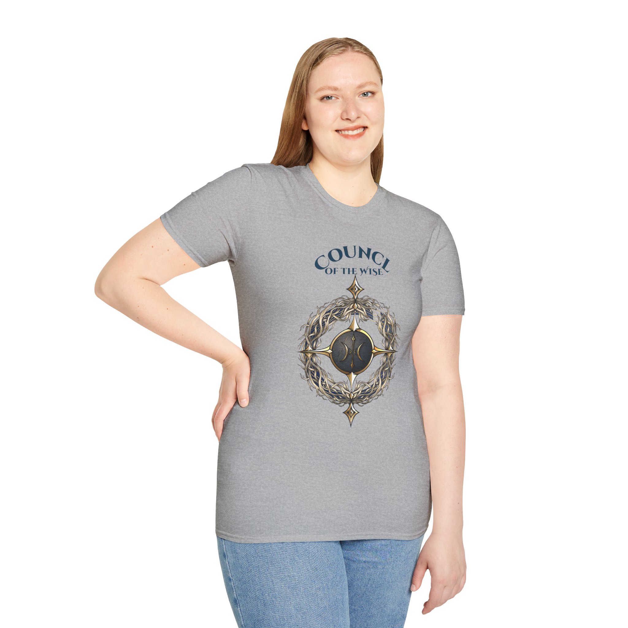 Council of the Wise Symbol T-Shirt – Anturia Fantasy Graphic Tee - Image 44