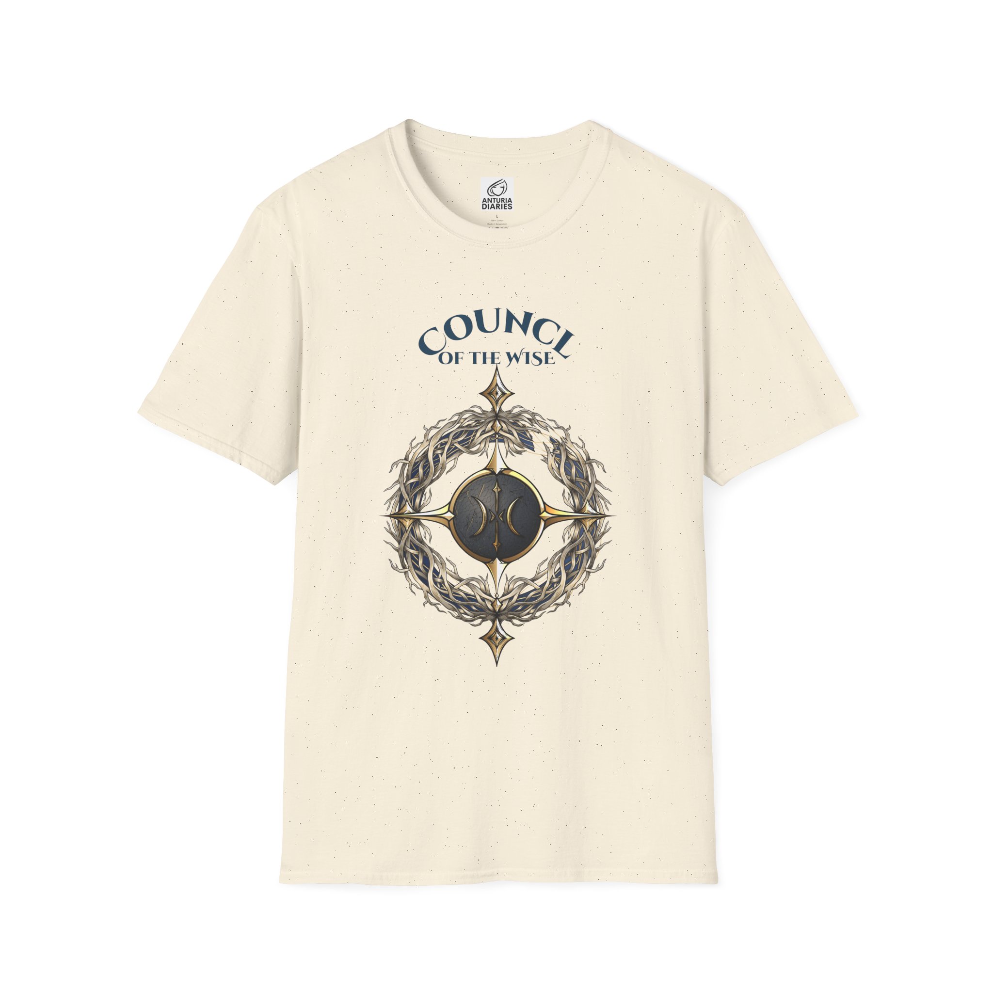 Council of the Wise Symbol T-Shirt – Anturia Fantasy Graphic Tee - Image 47