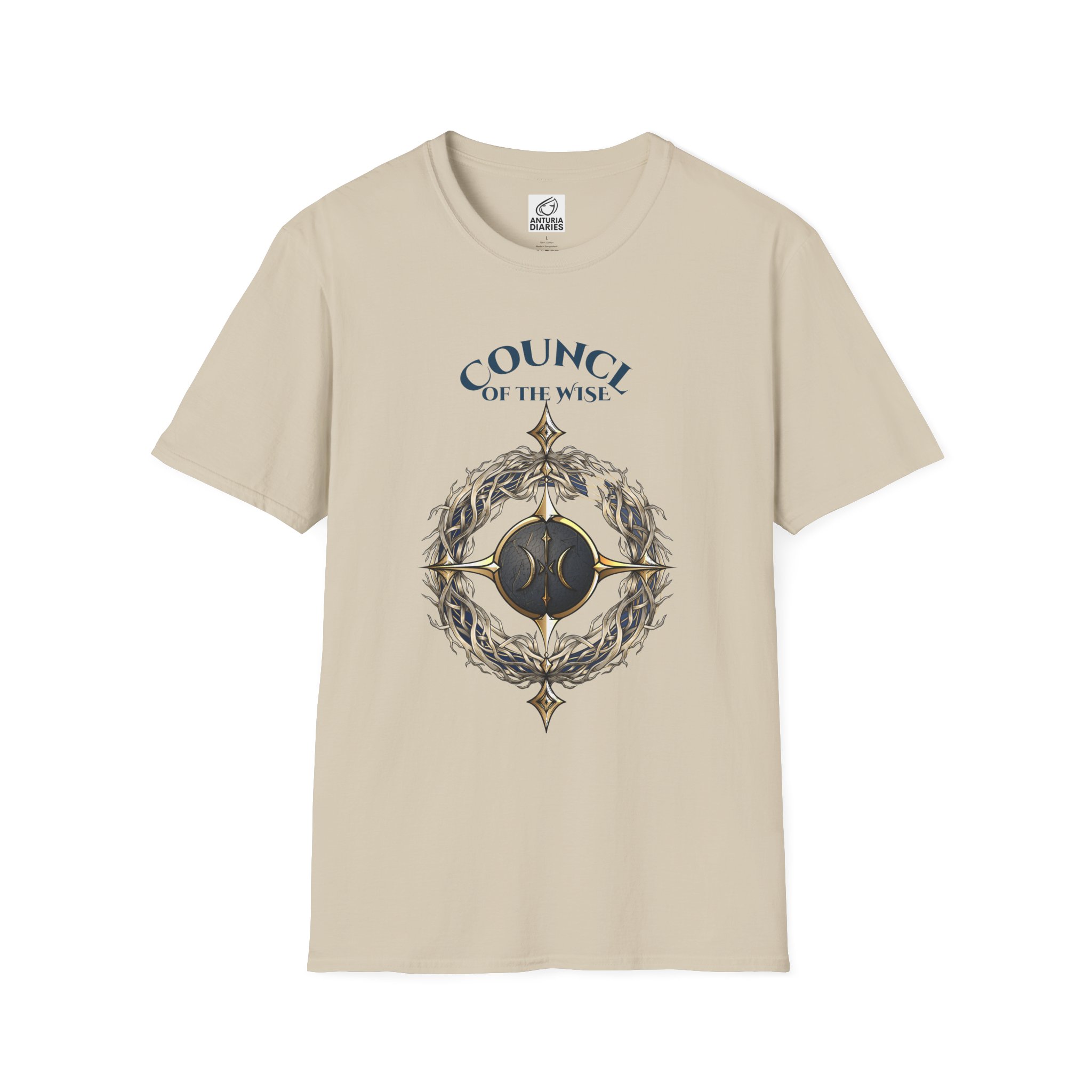 Council of the Wise Symbol T-Shirt – Anturia Fantasy Graphic Tee - Image 23