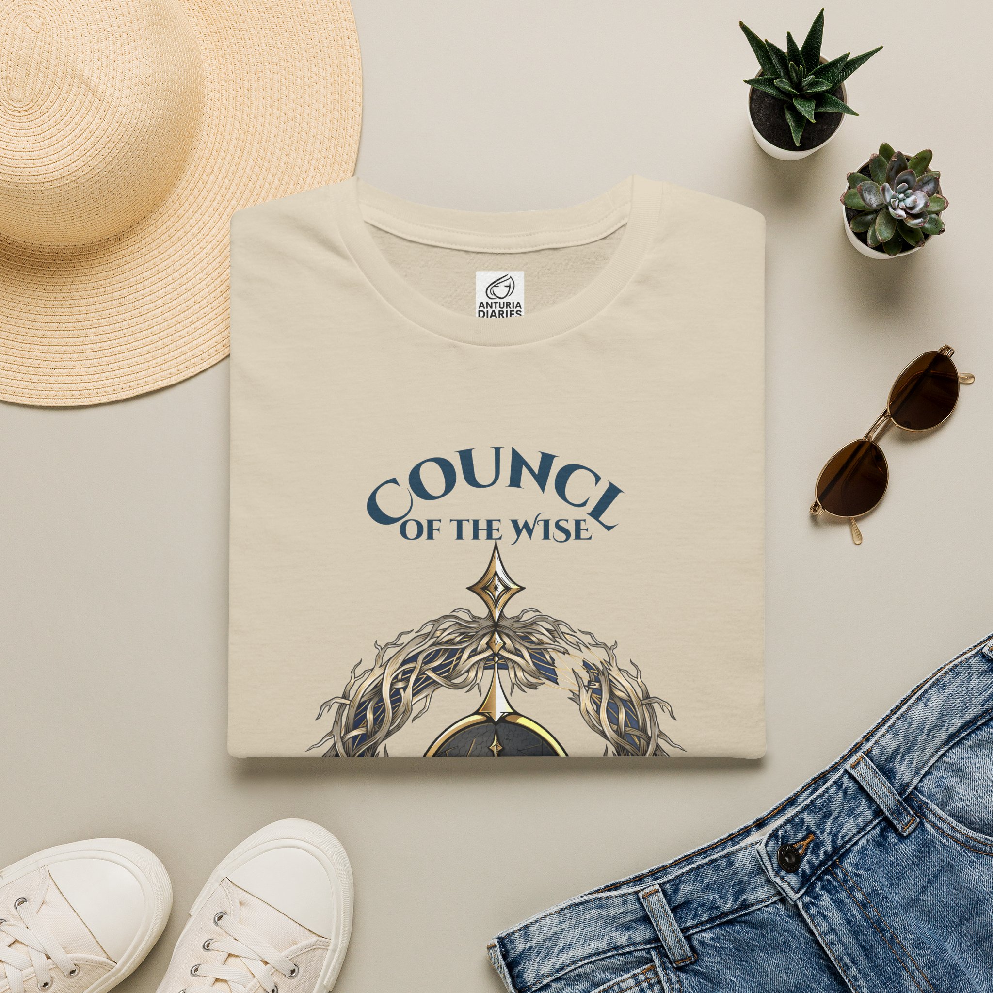 Council of the Wise Symbol T-Shirt – Anturia Fantasy Graphic Tee - Image 29