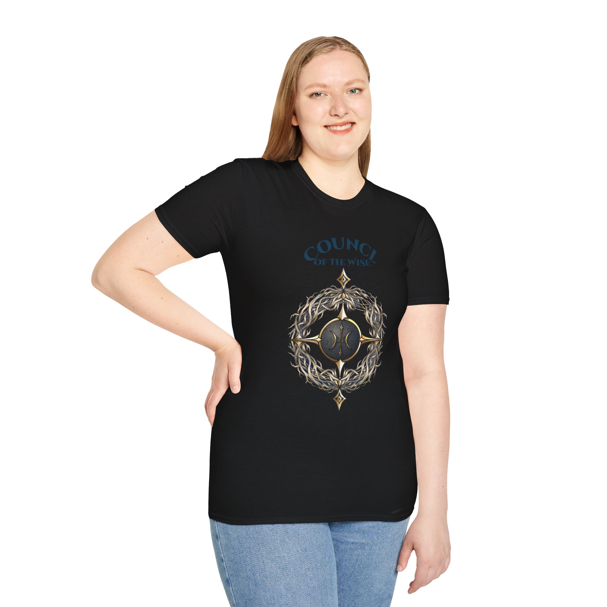 Council of the Wise Symbol T-Shirt – Anturia Fantasy Graphic Tee - Image 18