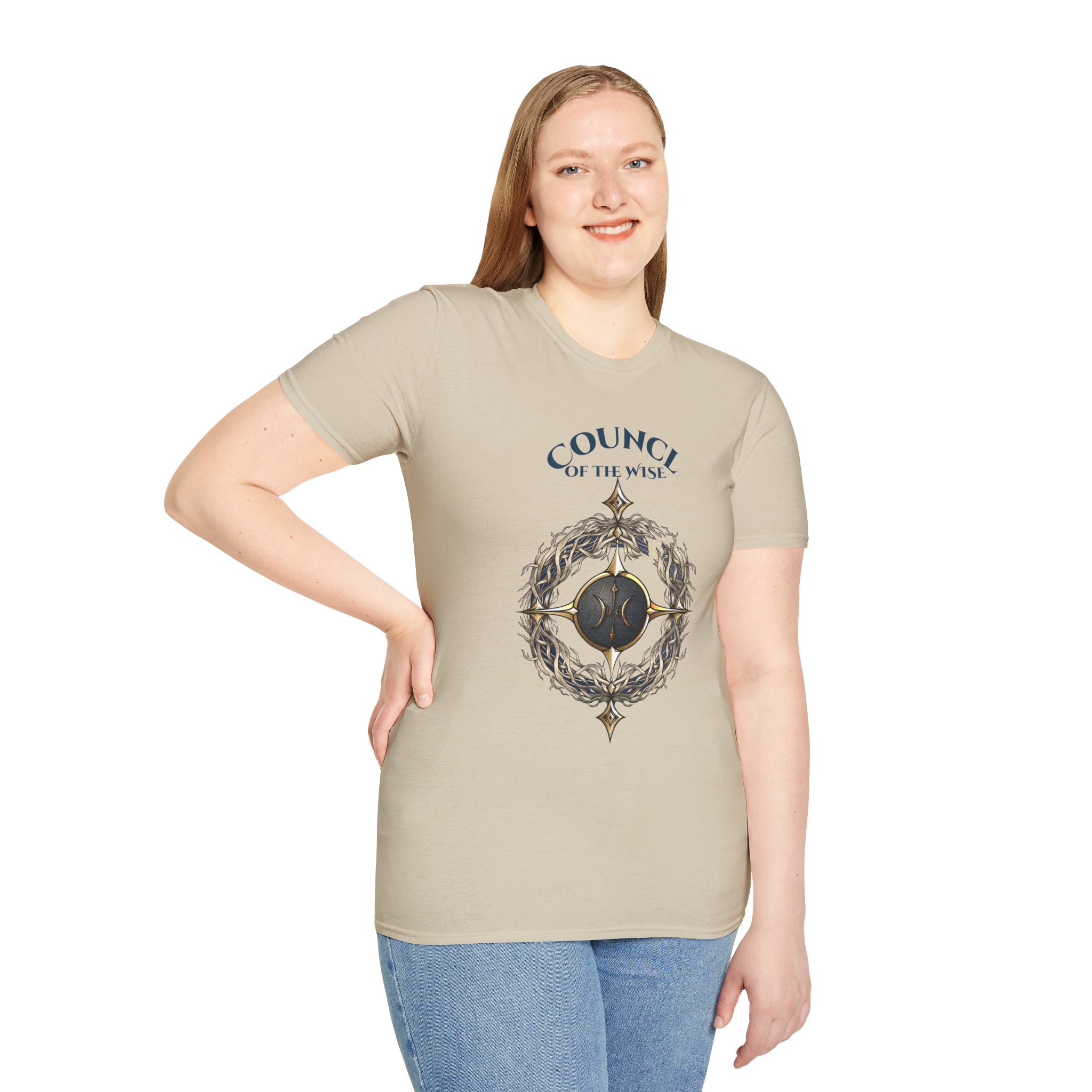 Council of the Wise Symbol T-Shirt – Anturia Fantasy Graphic Tee - Image 28