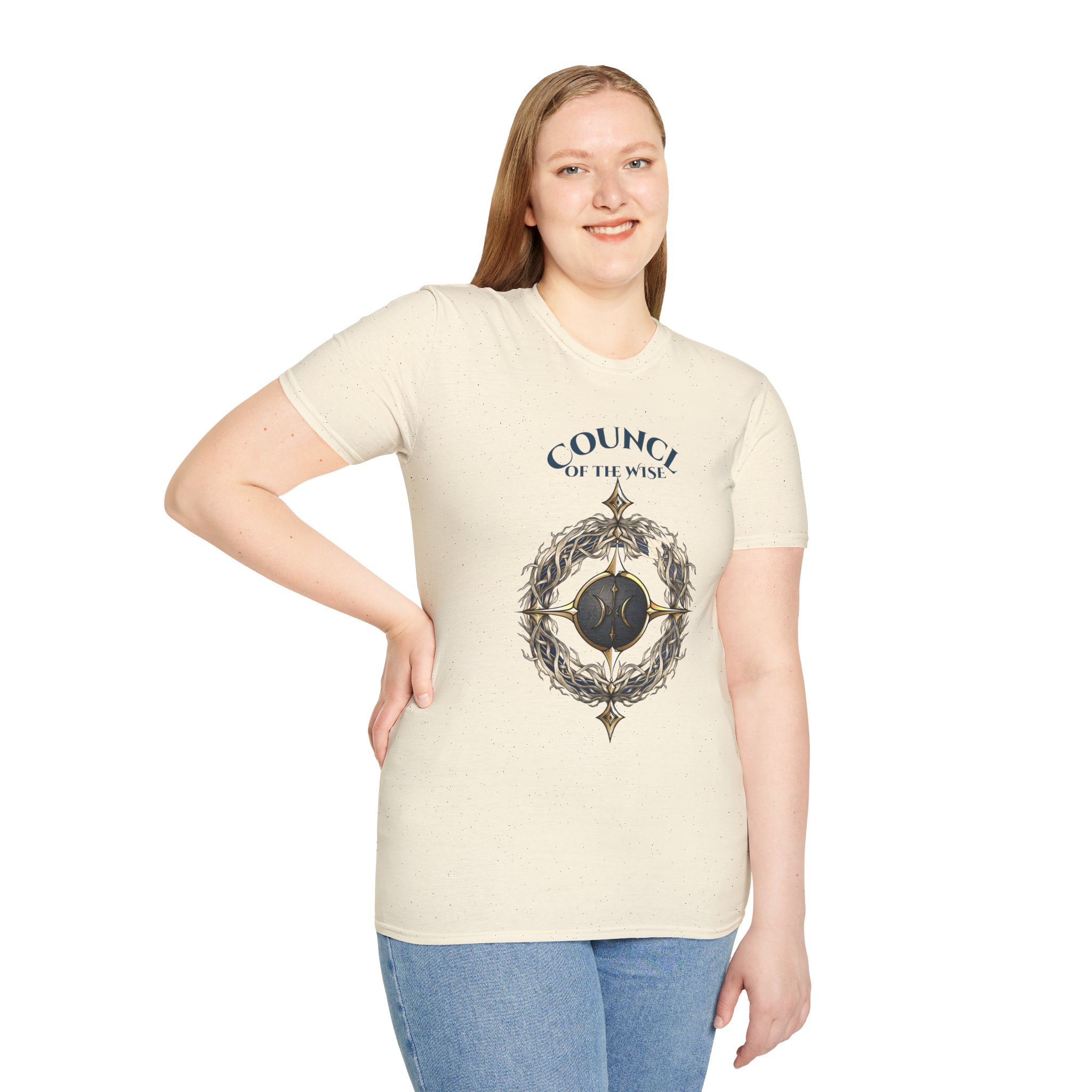 Council of the Wise Symbol T-Shirt – Anturia Fantasy Graphic Tee - Image 52