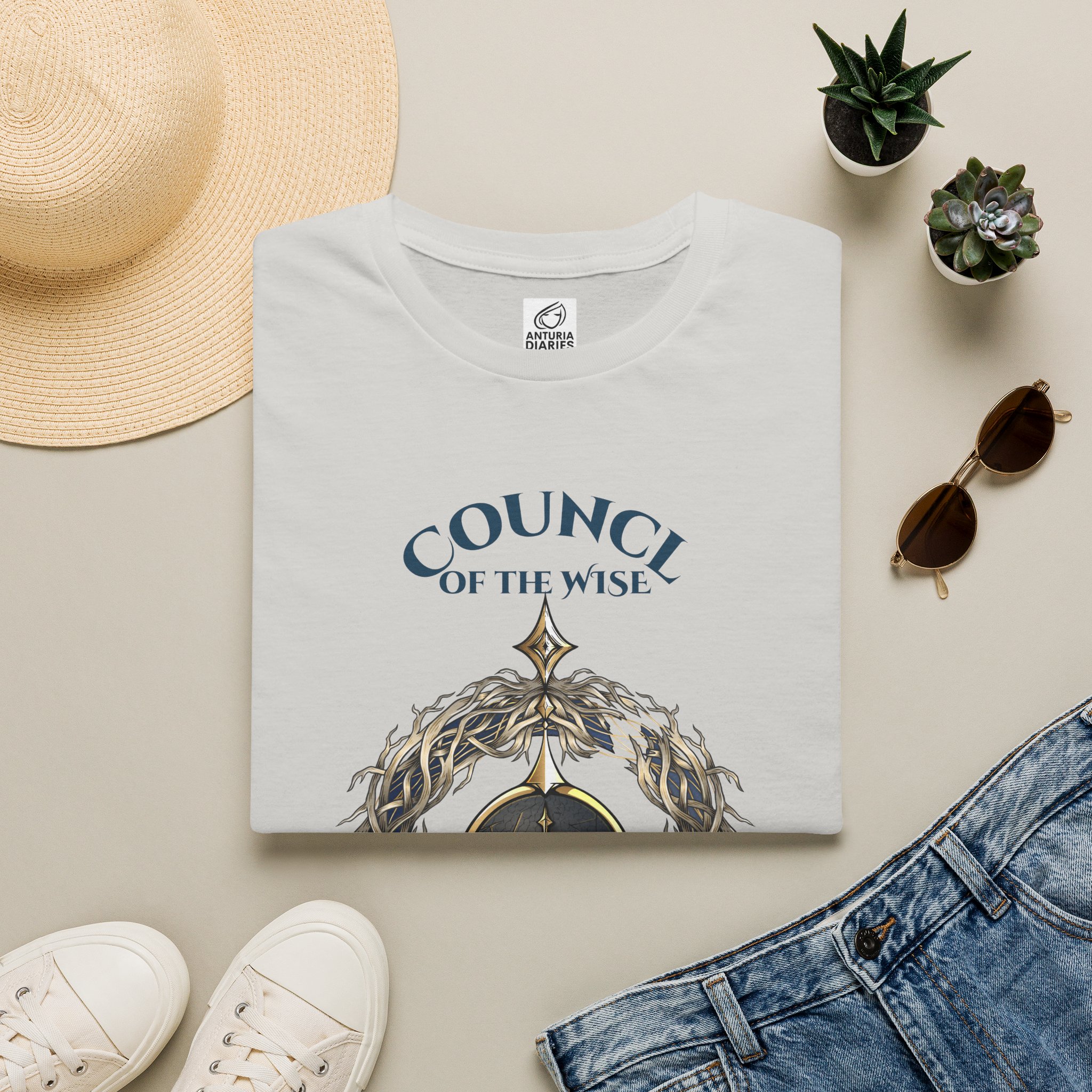 Council of the Wise Symbol T-Shirt – Anturia Fantasy Graphic Tee - Image 37