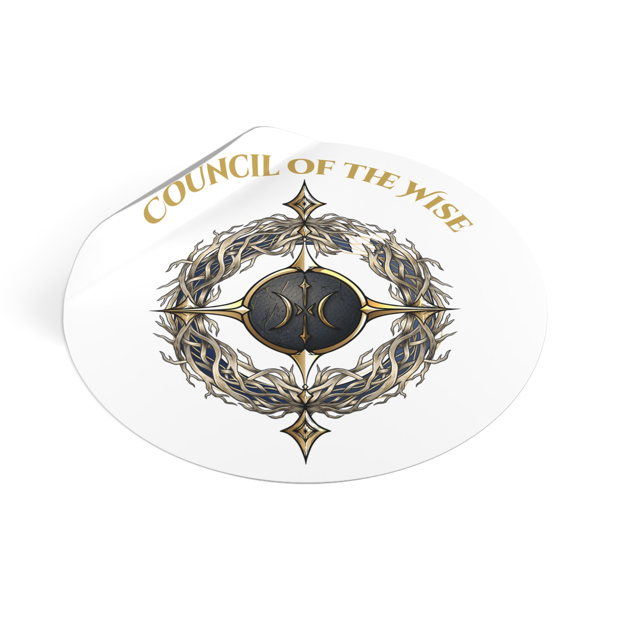 Official Council of the Wise Insignia Sticker - Image 3