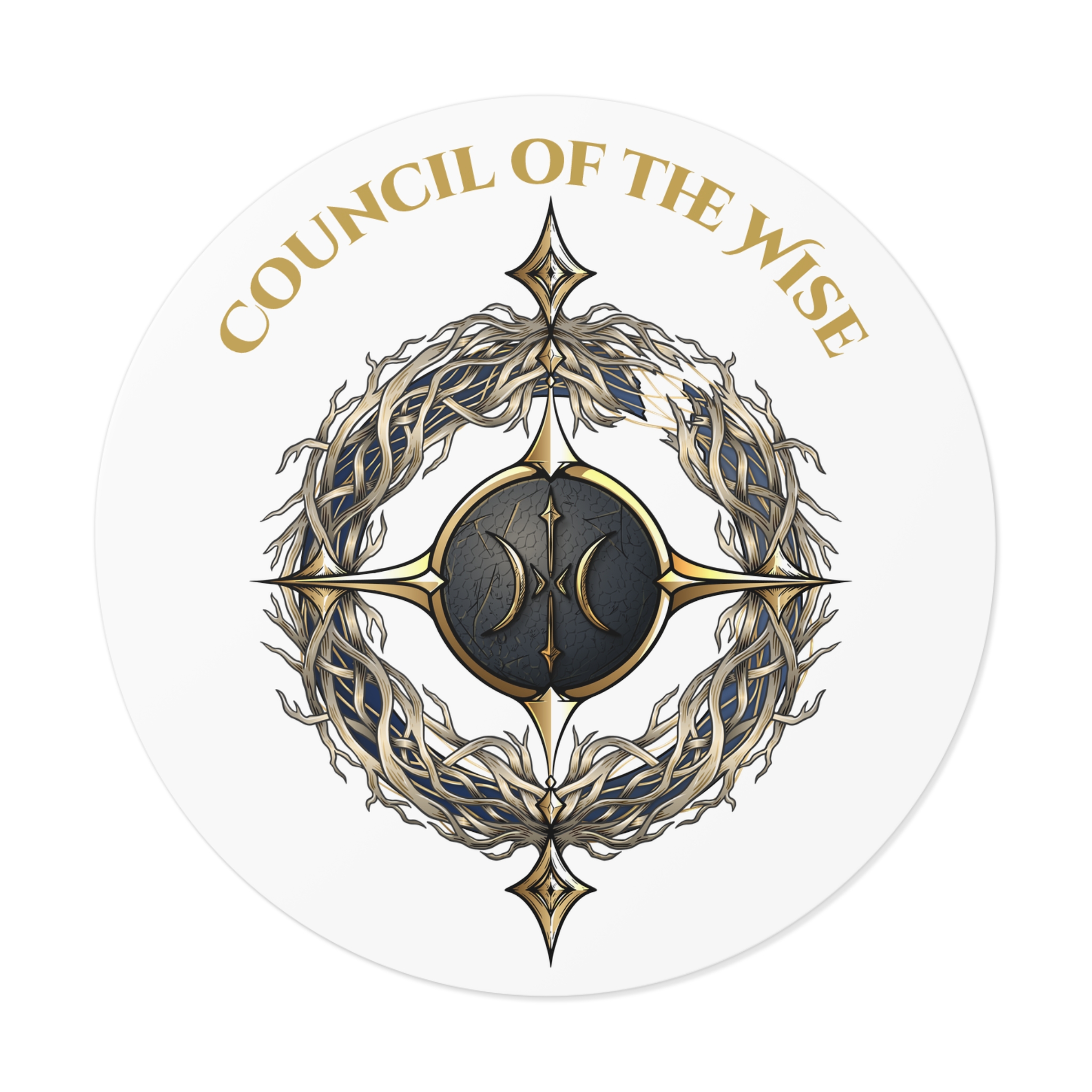 Official Council of the Wise Insignia Sticker - Image 9